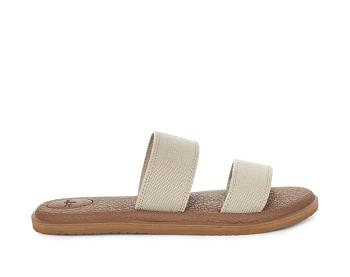 Sanuk Yoga Gora Women's Sandals Khaki / Brown | Canada 72LIS